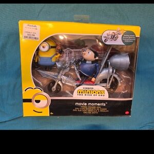 Illuminations Minions The Rise of Gru Movie Moments Pedal Power Gru Figurine